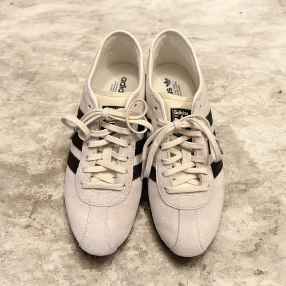 Adidas Tokyo Cream and Black Women's Sneakers - Picture 4 of 7